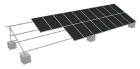 Double-row Tripod Base-Beam-Free PV Mounting System